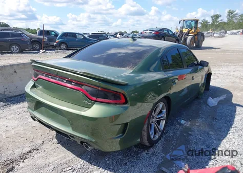 2021 Dodge Charger R/T Rwd из США, поврежденный, VIN 2C3CDXCTXMH656230